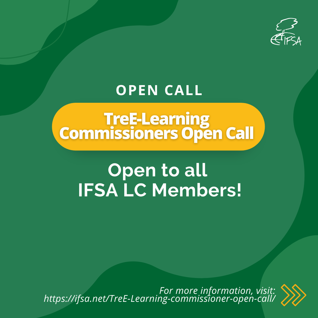 Open Call TreE Learning Commissioners IFSA