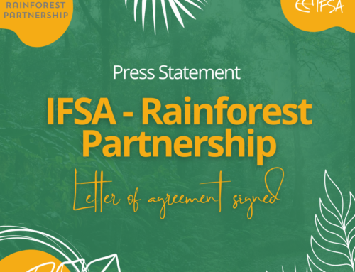 Rainforest Partnership – IFSA Letter of Agreement Signed!