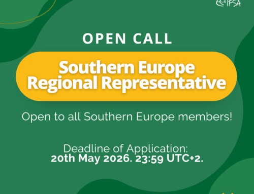 OPen Call Regional Representative Southern Europe 2026/2027