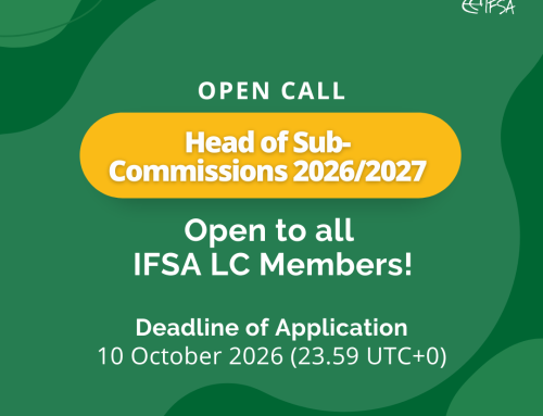 Open Call- Head of Sub Commission 2026/27